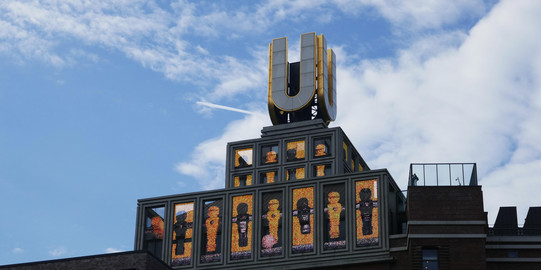 A panoramic view of the Dortmunder U.